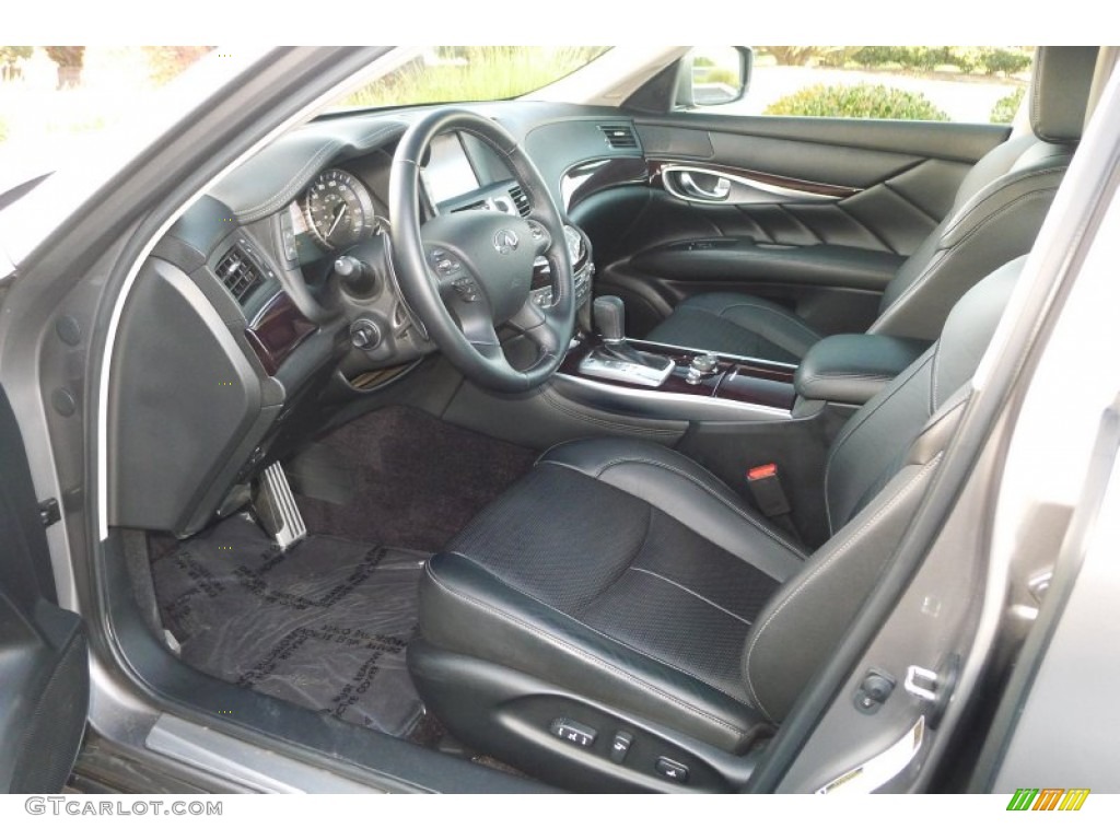 Graphite Interior 2012 Infiniti M 37 Sedan Photo #75648889