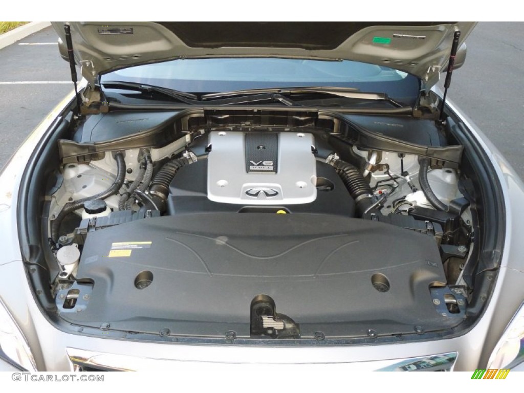 2012 Infiniti M 37 Sedan 3.7 Liter DOHC 24-Valve CVTCS V6 Engine Photo #75649239