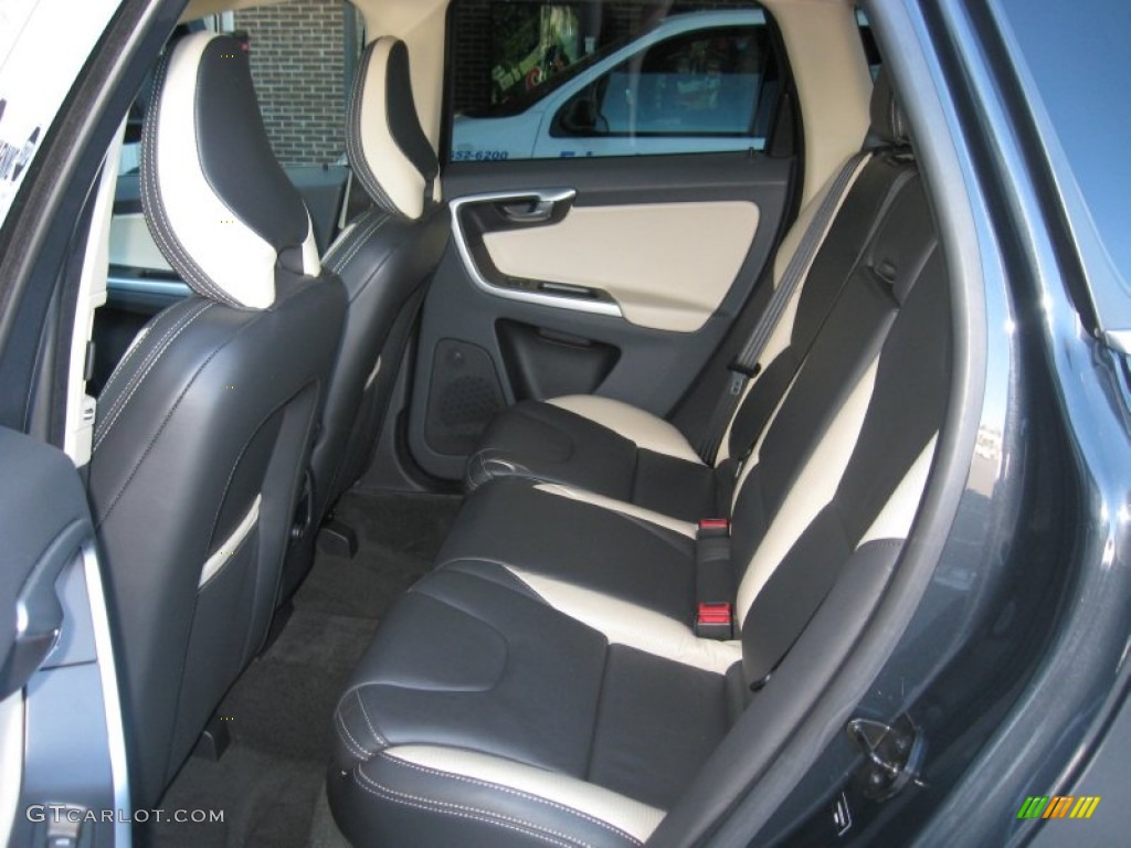2011 XC60 T6 AWD R-Design - Savile Grey Metallic / R Design Off Black/Beige Inlay photo #19