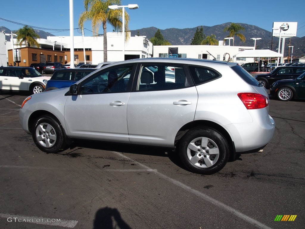 Silver Ice 2009 Nissan Rogue S AWD Exterior Photo #75649888