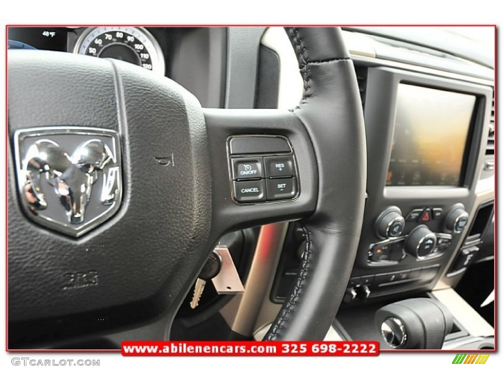 2013 1500 Lone Star Crew Cab 4x4 - Maximum Steel Metallic / Black/Diesel Gray photo #17