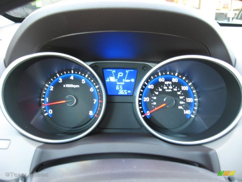 2013 Hyundai Tucson GL Gauges Photo #75651525