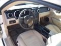 Medium Parchment 2005 Ford Mustang V6 Deluxe Coupe Interior Color