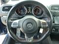 Interlagos Plaid Cloth 2011 Volkswagen GTI 2 Door Steering Wheel
