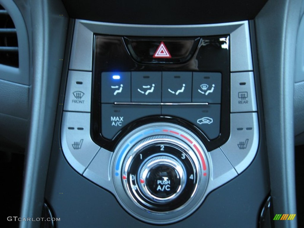 2013 Elantra Coupe GS - Blue Sky Metallic / Gray photo #25