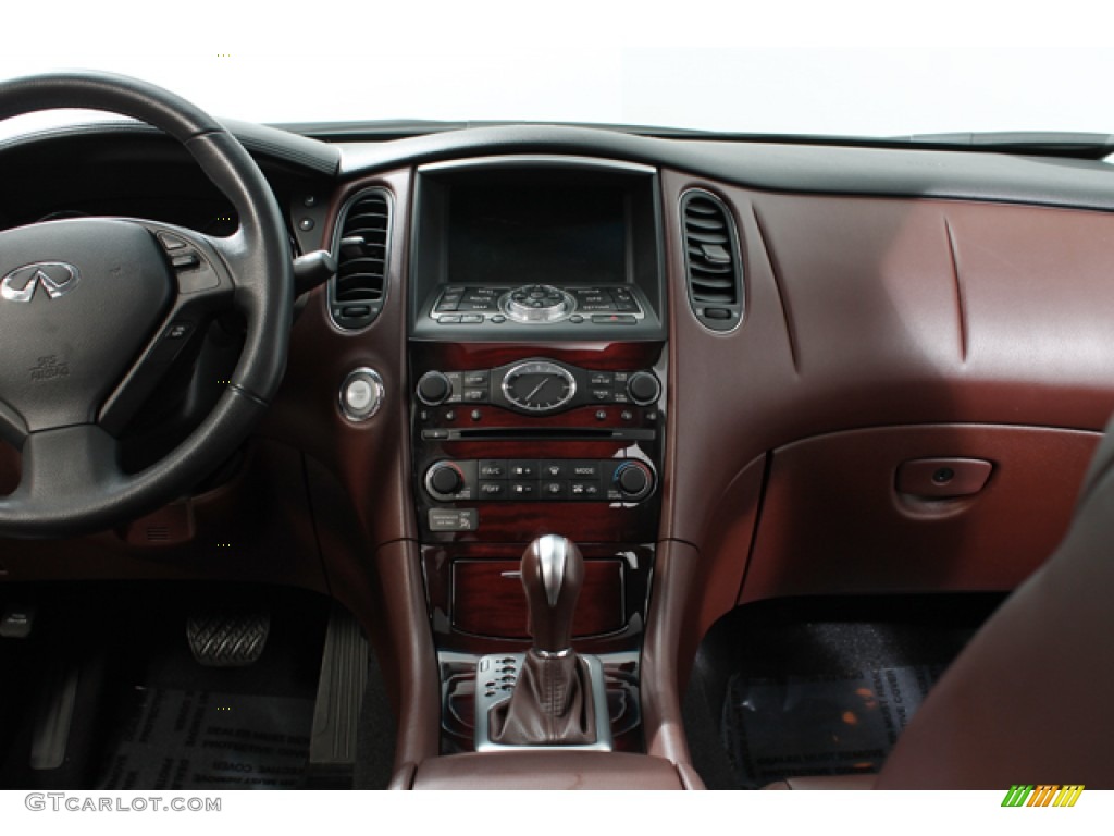 2010 Infiniti EX 35 Journey AWD Chestnut Dashboard Photo #75654141