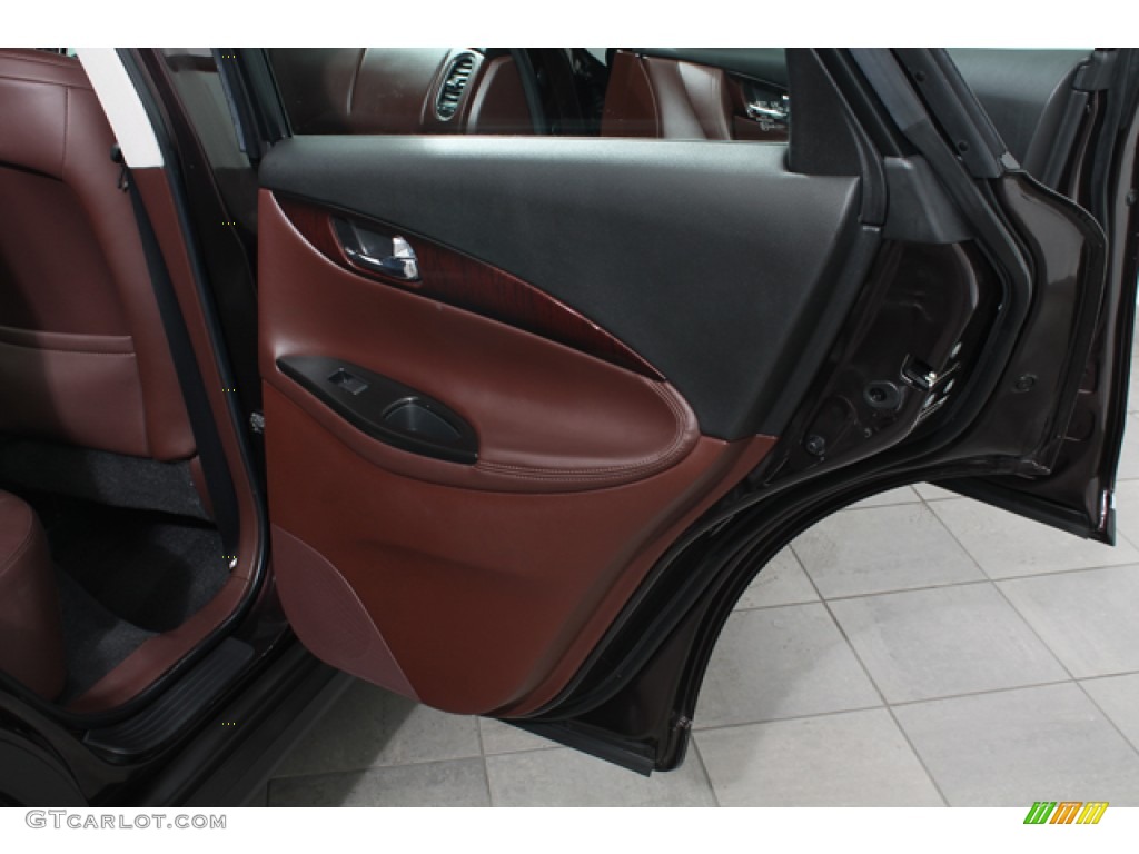 2010 Infiniti EX 35 Journey AWD Chestnut Door Panel Photo #75654278