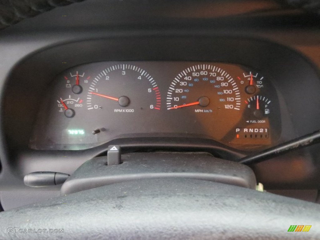 1999 Dodge Ram 1500 SLT Extended Cab Gauges Photo #75654324