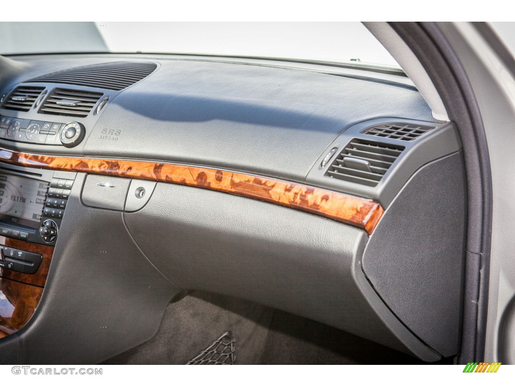 2004 Mercedes-Benz E 320 Sedan Black Dashboard Photo #75655335