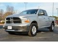 2012 Bright Silver Metallic Dodge Ram 1500 SLT Quad Cab 4x4  photo #1