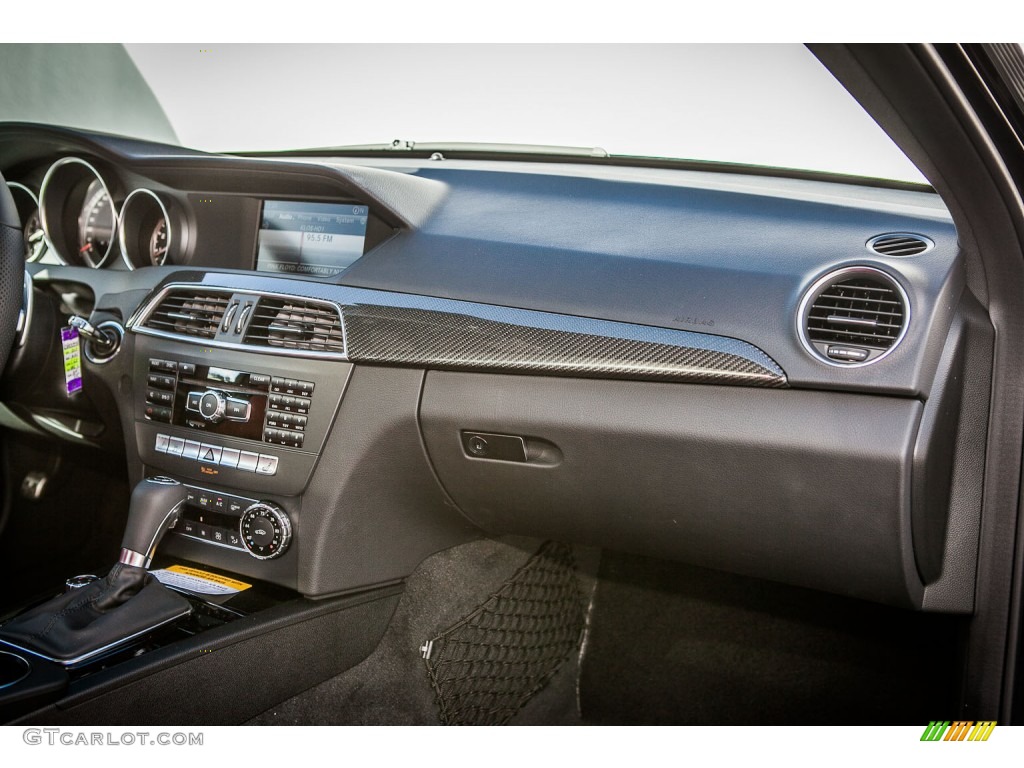 2013 Mercedes-Benz C 63 AMG Coupe Black Dashboard Photo #75658797