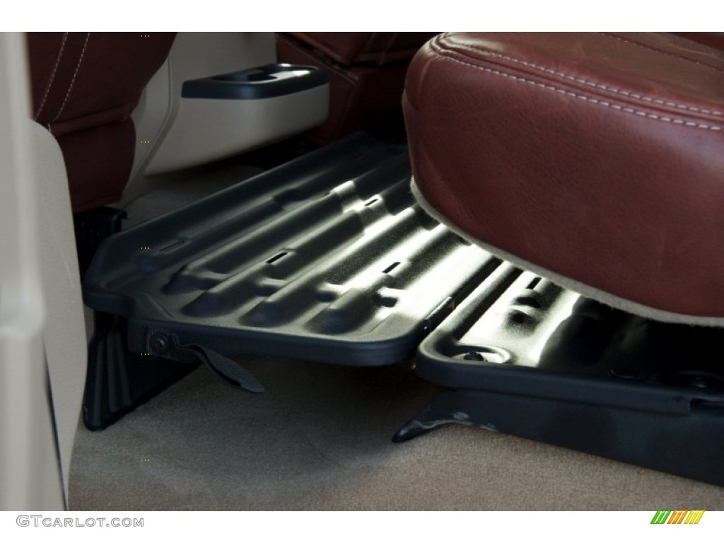 2009 F350 Super Duty King Ranch Crew Cab 4x4 Dually - Royal Red Metallic / Chaparral Leather photo #15