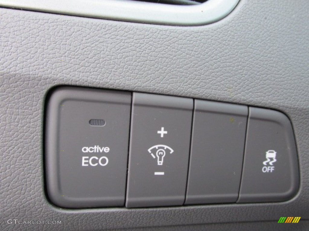 2012 Elantra Limited - Black Noir Pearl / Gray photo #14