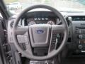 Steel Gray Steering Wheel Photo for 2013 Ford F150 #75660509