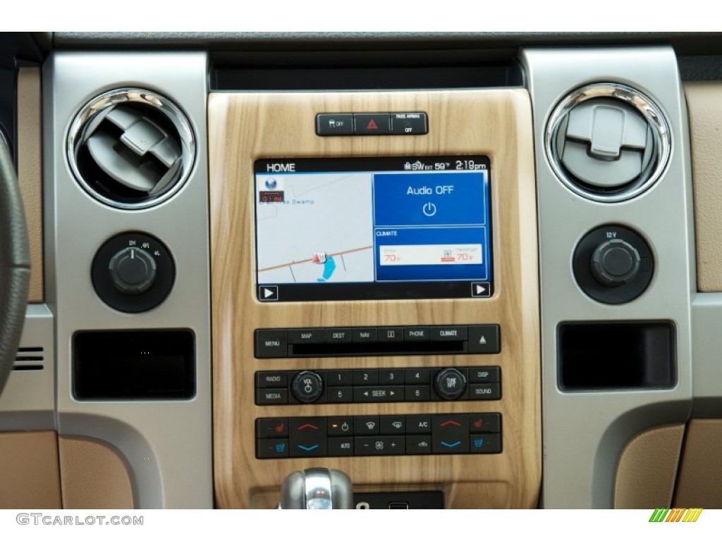 2011 Ford F150 Lariat SuperCrew 4x4 Controls Photo #75660956