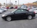 Brilliant Black Crystal Pearl 2011 Chrysler 200 Touring Convertible Exterior