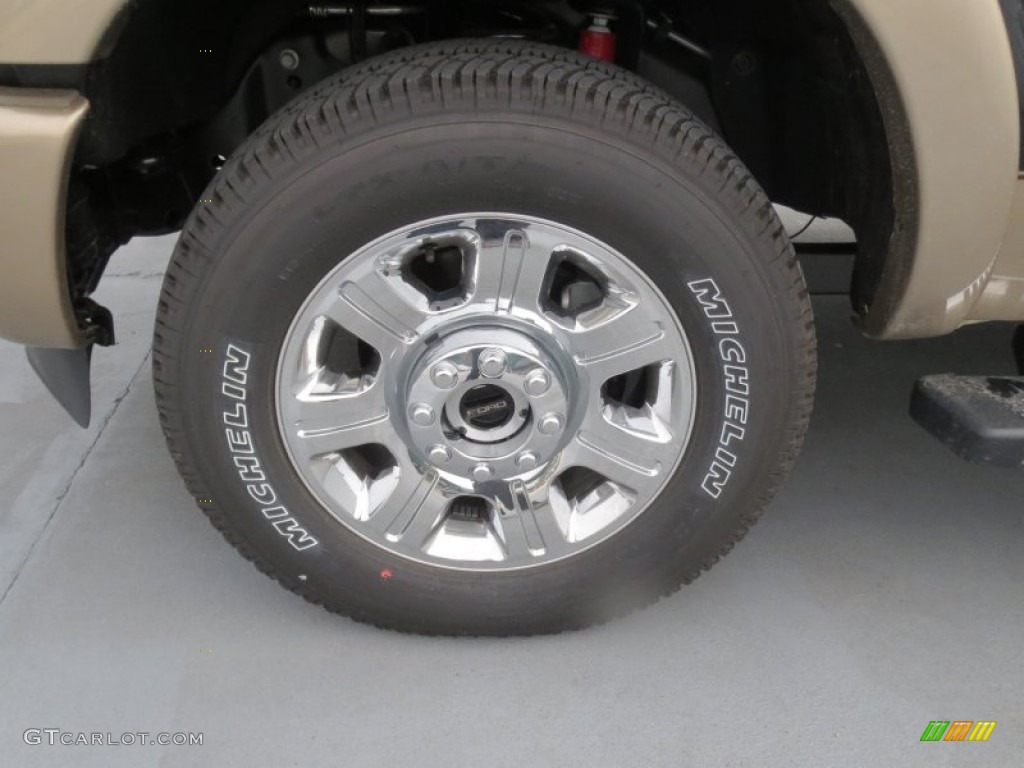 2013 Ford F250 Super Duty King Ranch Crew Cab 4x4 Wheel Photo #75661904