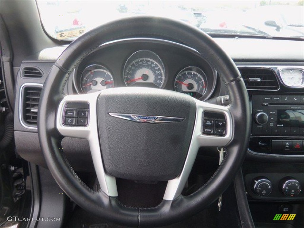 2011 Chrysler 200 Touring Convertible Steering Wheel Photos