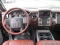 King Ranch Chaparral Leather/Black Trim Dashboard Photo for 2013 Ford F250 Super Duty #75662183