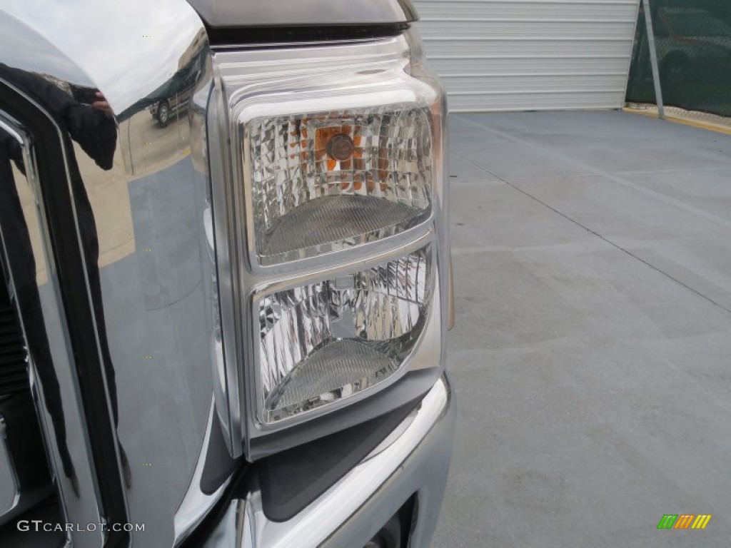 2013 F350 Super Duty Lariat Crew Cab 4x4 - Kodiak Brown Metallic / Adobe photo #8