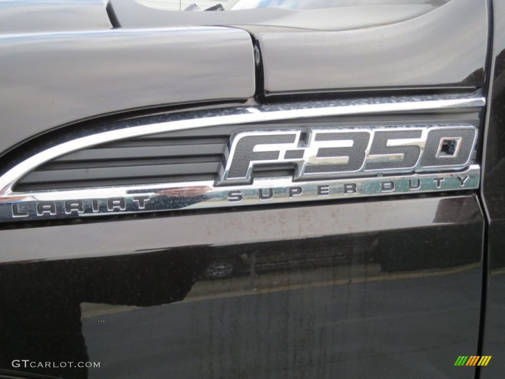 2013 Ford F350 Super Duty Lariat Crew Cab 4x4 Marks and Logos Photo #75662471
