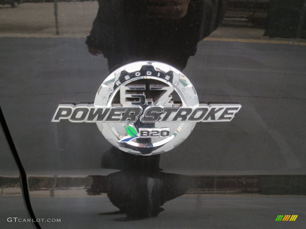 2013 Ford F350 Super Duty Lariat Crew Cab 4x4 Marks and Logos Photo #75662508