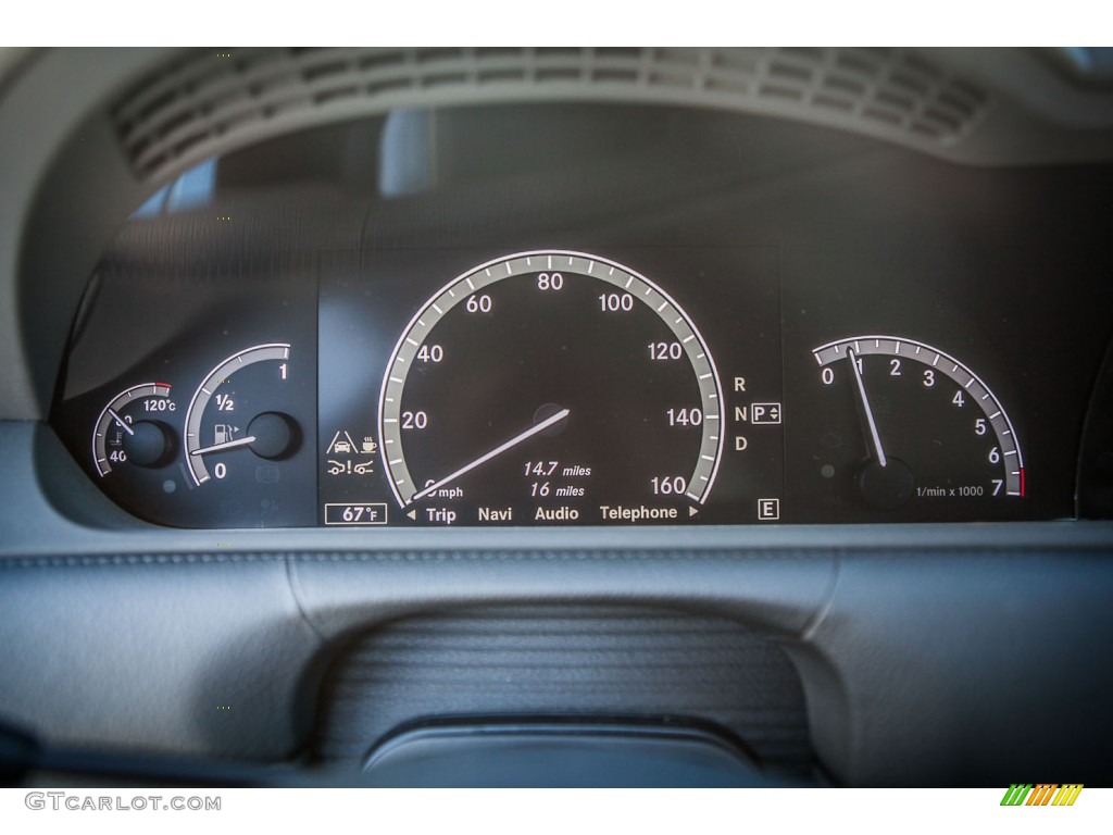 2013 Mercedes-Benz CL 550 4Matic Gauges Photo #75662637