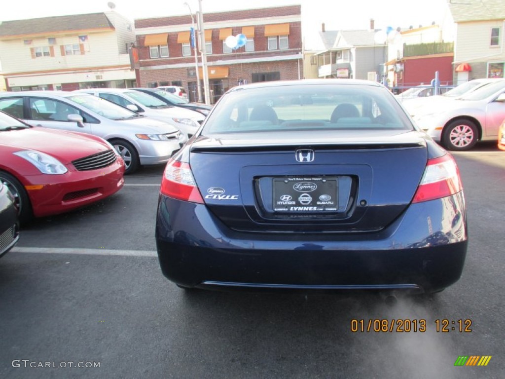 2008 Civic LX Coupe - Magnetic Pearl / Gray photo #4