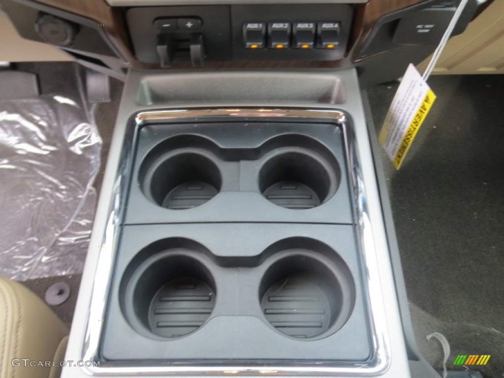 2013 F350 Super Duty Lariat Crew Cab 4x4 - Kodiak Brown Metallic / Adobe photo #33