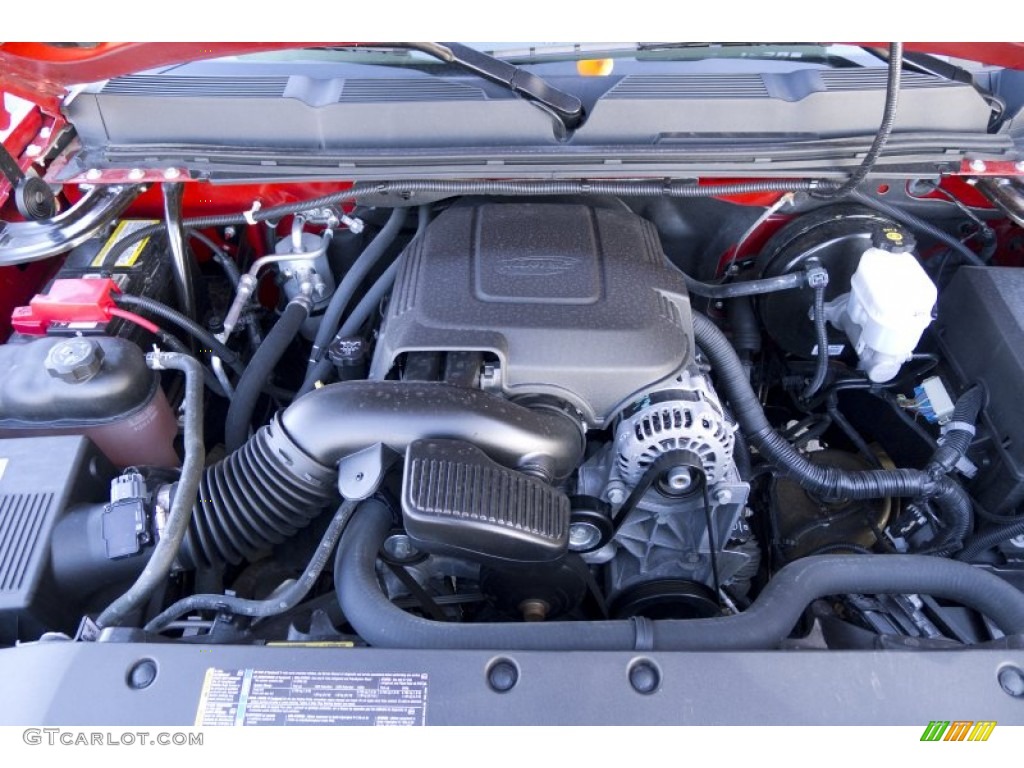 2010 Chevrolet Silverado 1500 LTZ Crew Cab 4x4 6.2 Liter Flex-Fuel OHV 16-Valve Vortec V8 Engine Photo #75663144