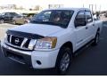 Blizzard White 2010 Nissan Titan SE Crew Cab 4x4