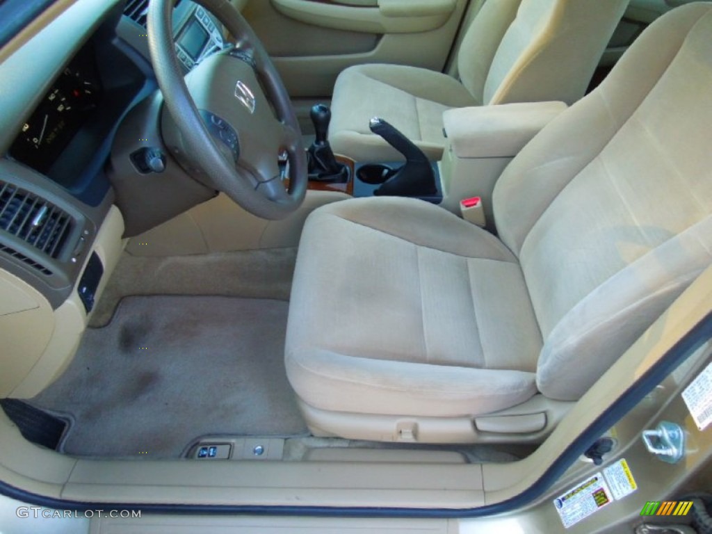2006 Accord EX Sedan - Desert Mist Metallic / Ivory photo #8