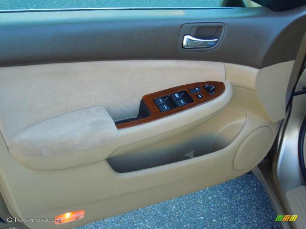2006 Accord EX Sedan - Desert Mist Metallic / Ivory photo #11