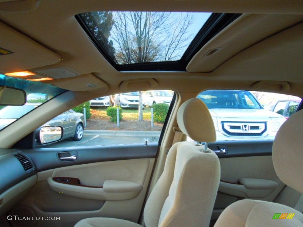 2006 Accord EX Sedan - Desert Mist Metallic / Ivory photo #13