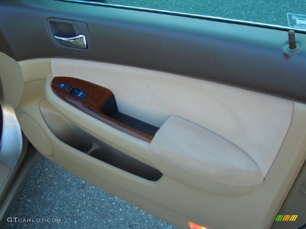 2006 Accord EX Sedan - Desert Mist Metallic / Ivory photo #22