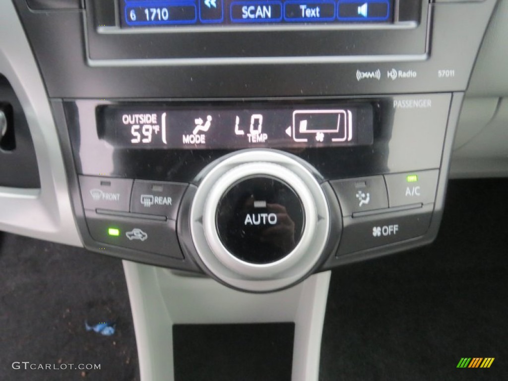 2013 Prius v Three Hybrid - Magnetic Gray Metallic / Misty Gray photo #30