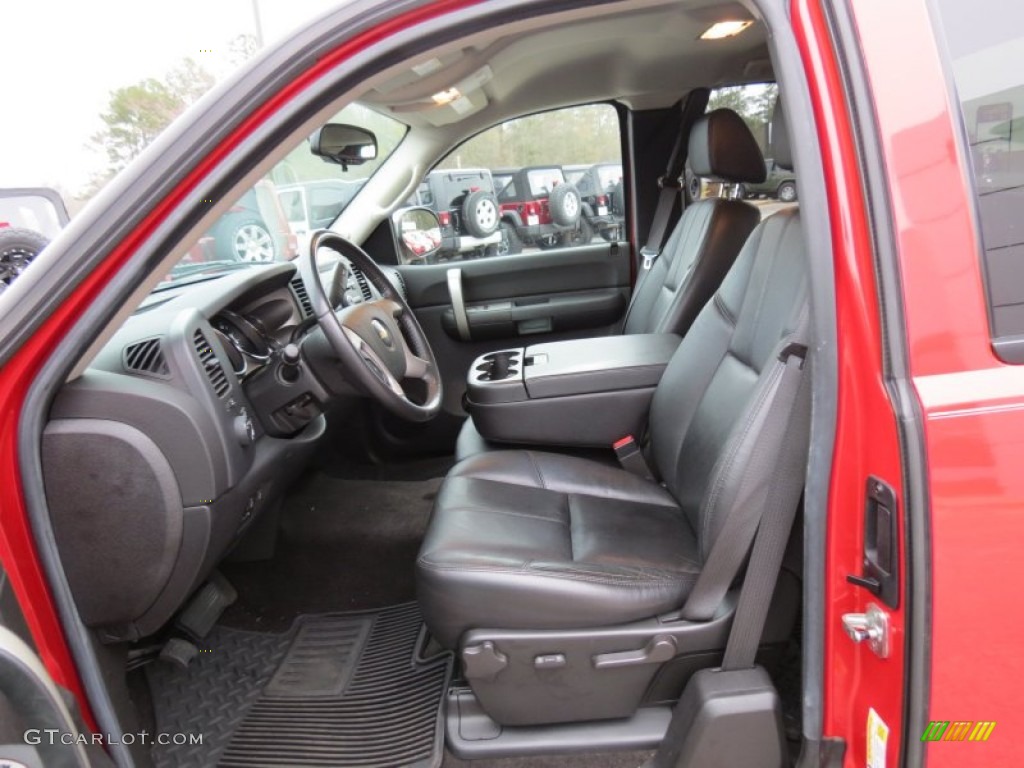 2009 Silverado 1500 LT Extended Cab 4x4 - Victory Red / Ebony photo #10