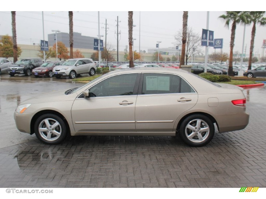 Desert Mist Metallic 2003 Honda Accord EX Sedan Exterior Photo #75664437