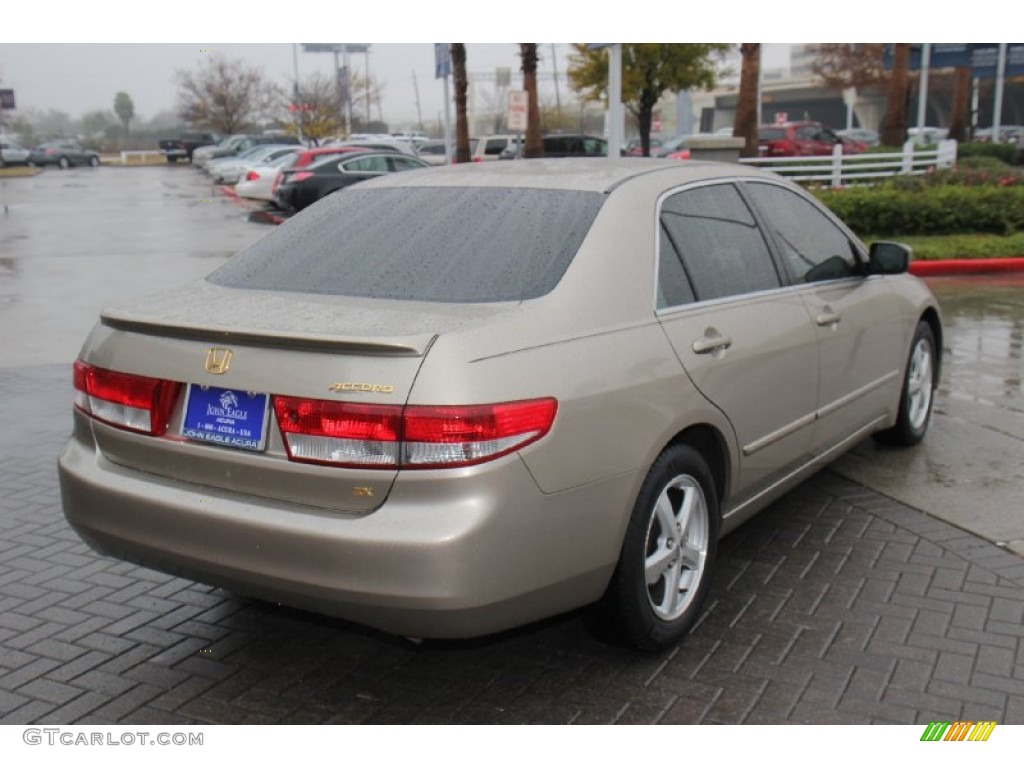 2003 Accord EX Sedan - Desert Mist Metallic / Ivory photo #7