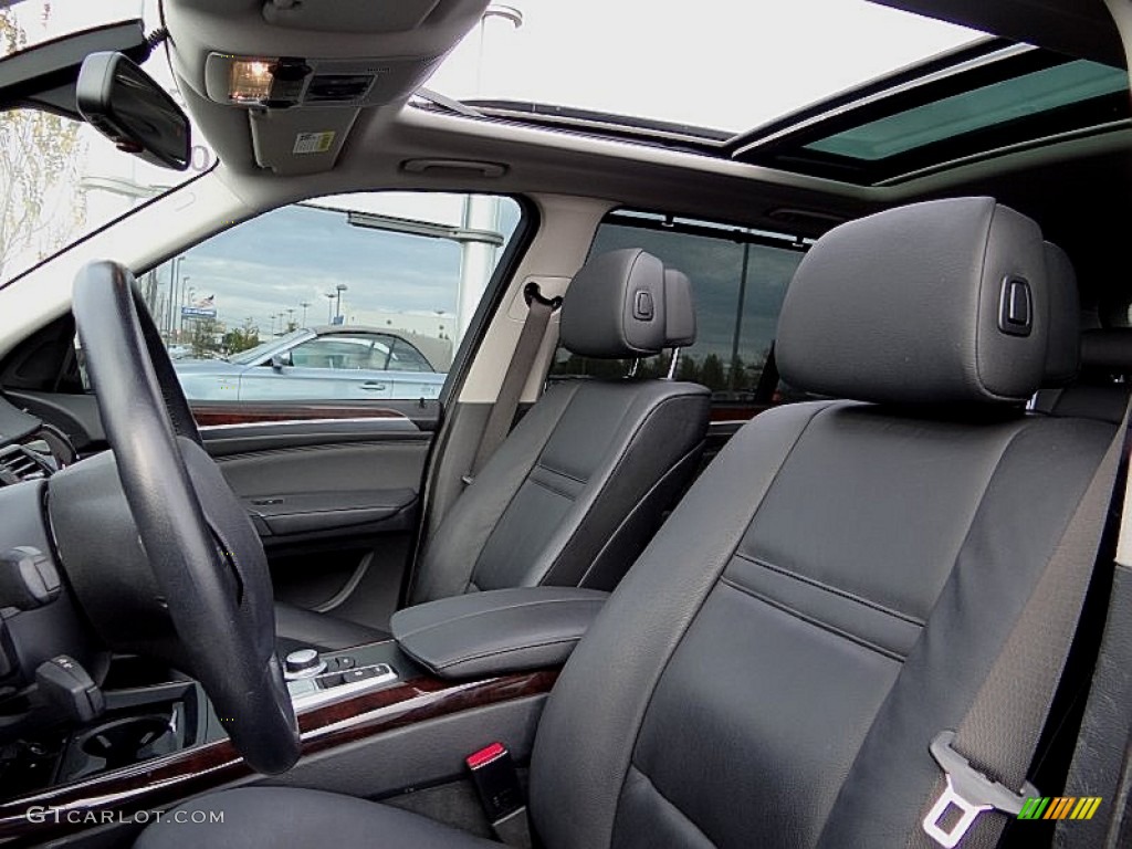 Black Interior 2009 BMW X5 xDrive30i Photo #75664776
