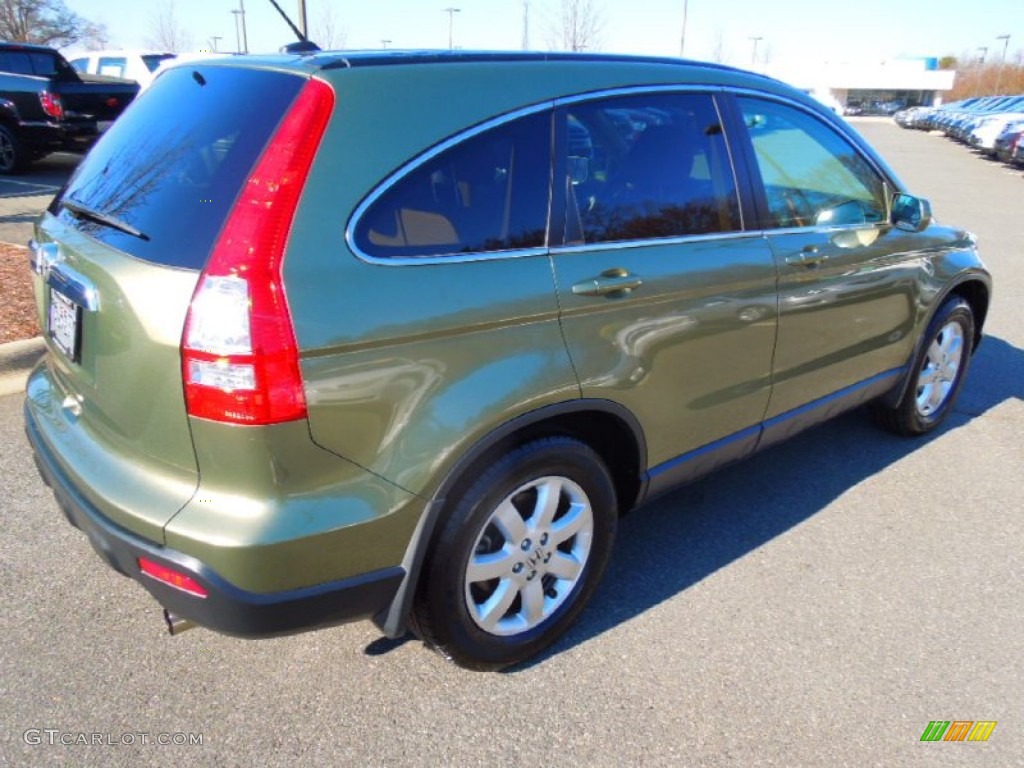 2007 CR-V EX-L - Green Tea Metallic / Ivory photo #5