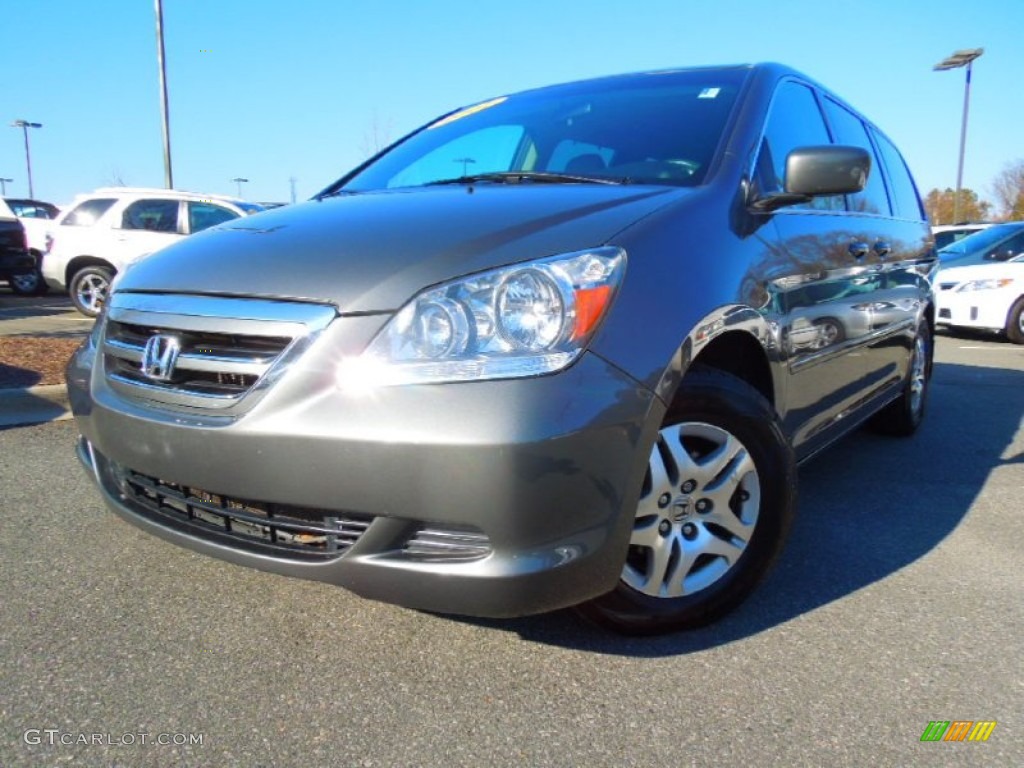 Nimbus Gray Metallic 2007 Honda Odyssey EX-L Exterior Photo #75664986