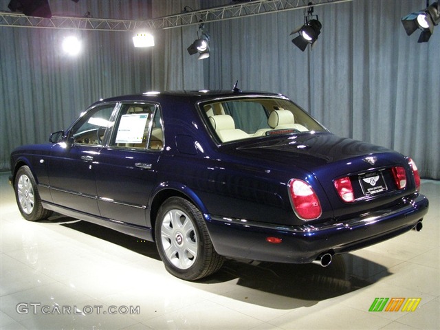 2008 Arnage R - Peacock / Oatmeal/Imperial Blue photo #2