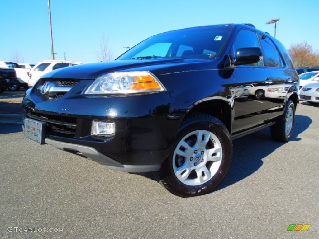 Nighthawk Black Pearl 2005 Acura MDX Touring Exterior Photo #75665316