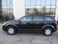 Brilliant Black Crystal Pearl 2010 Dodge Journey SE Exterior
