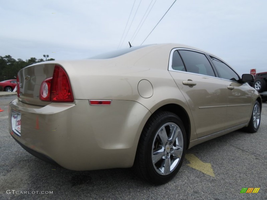 2008 Malibu LT Sedan - Sandstone Metallic / Cocoa/Cashmere Beige photo #7