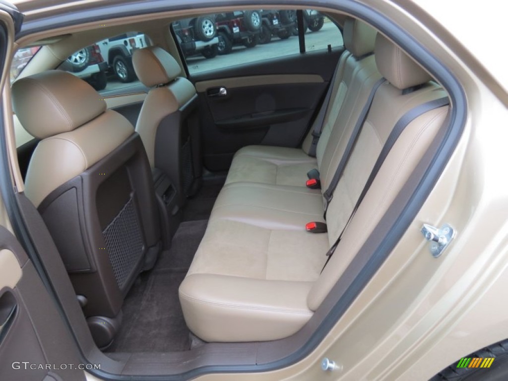 2008 Chevrolet Malibu LT Sedan Rear Seat Photo #75666093