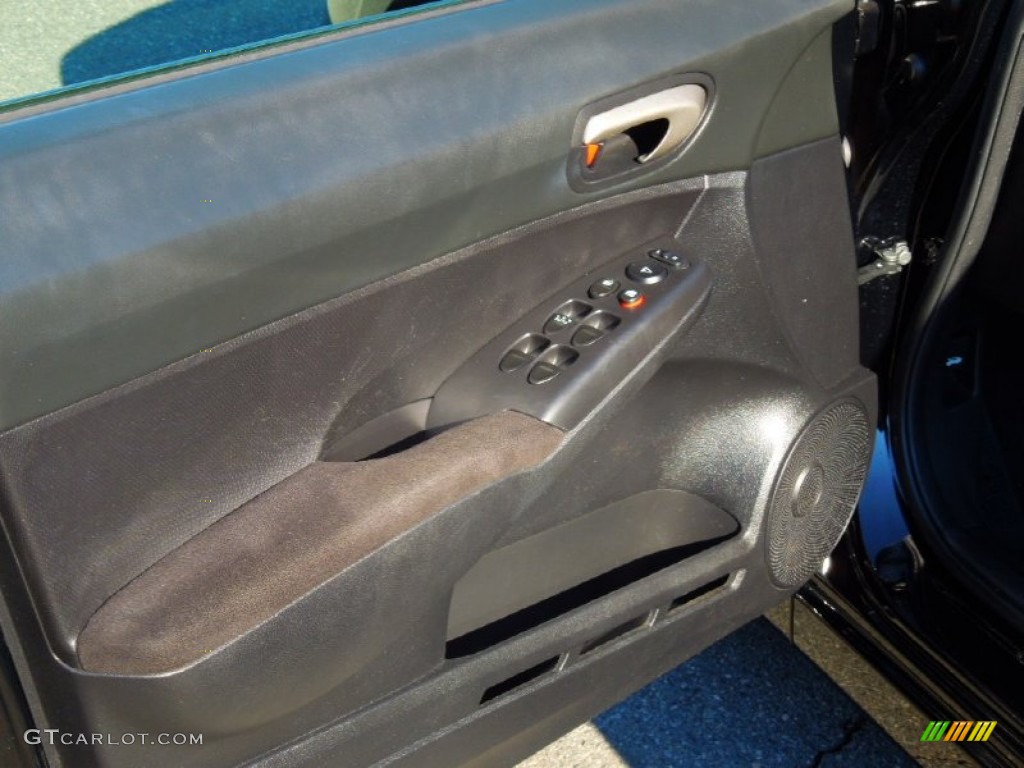 2010 Civic LX-S Sedan - Crystal Black Pearl / Black photo #12