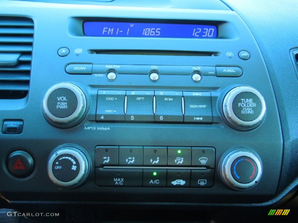 2010 Civic LX-S Sedan - Crystal Black Pearl / Black photo #16