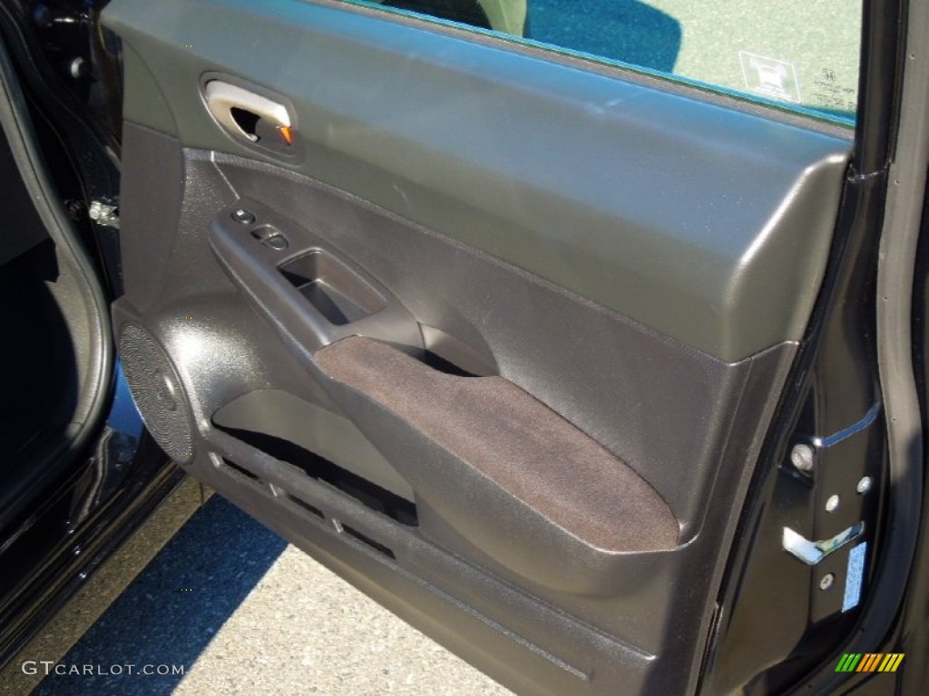 2010 Civic LX-S Sedan - Crystal Black Pearl / Black photo #22